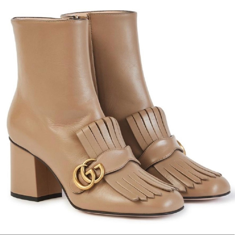 Gucci GG Kiltie Fringe bootie